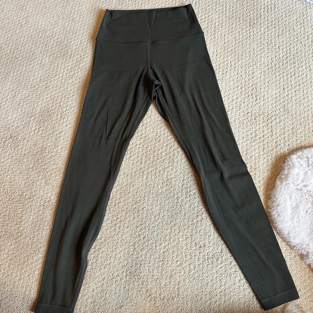 Lululemon Align - Size 6 28” color: dark forest green
